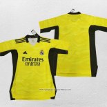 Maglia Real Madrid Portiere 21-22 Giallo Thailandia