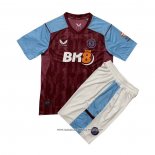 Prima Maglia Aston Villa 23-24 Bambino