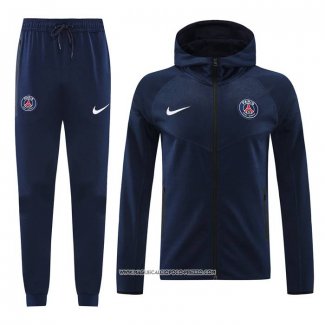 Tuta con Cappuccio Paris Saint-Germain Blu 24-25