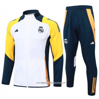 Tuta da Track Giacca Real Madrid 2024 Bianco -25